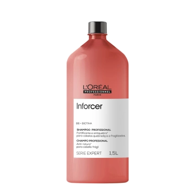Shampoo Inforcer Serie Expert L'Oréal Professionnel 1,5L Produto Shampoo Inforcer Serie Expert L'Oréal Professionnel 1,5L