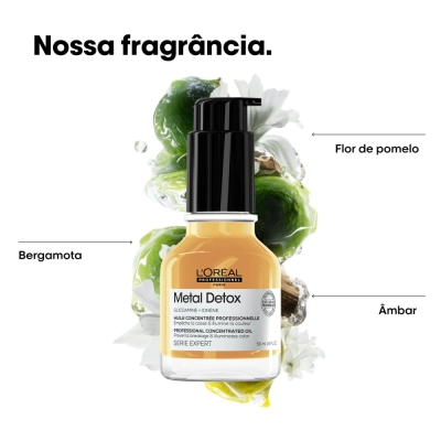 Produto: Óleo Capilar Metal Detox L'Oréal Professionnel 50ml