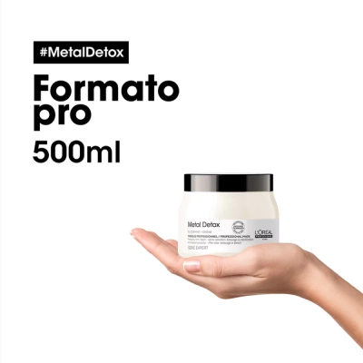 Produto: Máscara Capilar Metal Detox L'Oréal Professionnel Serie Expert 500ml