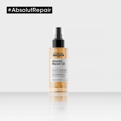 Produto: Óleo Reparador 10 em 1 Absolut Repair Gold Quinoa L'Oréal Professionnel 90ml