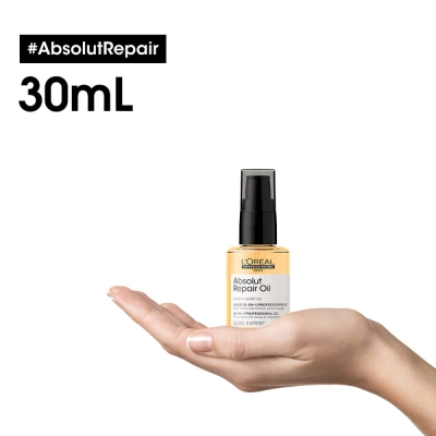 Produto: Óleo Reparador Absolut Repair Gold Quinoa 10 em 1 L'Oréal Professionnel 2 Unidades de 30ml