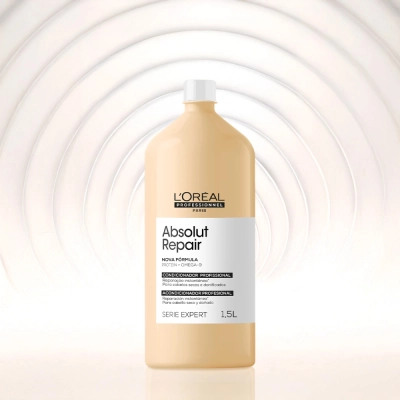 Condicionador L'Oréal Professionnel Serie Expert Absolut Repair Gold Quinoa Protein 1,5L Produto Condicionador L'Oréal Professionnel Serie Expert Absolut Repair Gold Quinoa Protein 1,5L