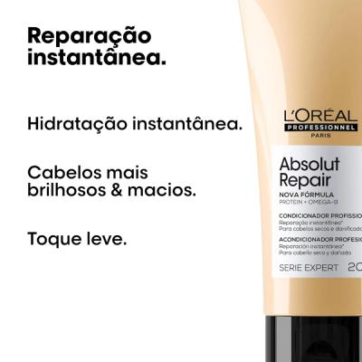 Produto: Condicionador Absolut Repair Gold Quinoa Protein L'Oréal Professionnel Serie Expert 200ml