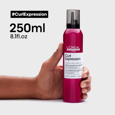 Produto: L'Oréal Professionnel Serie Expert Curl Expression 10 in 1 - Creme Mousse Leave-In 250ml