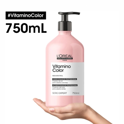 Produto: Condicionador Vitamino Color L'Oréal Professionnel Serie Expert 750ml