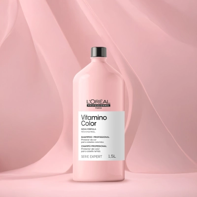Produto: Shampoo Vitamino Color Resveratrol L'Oréal Professionnel Serie Expert 1,5L