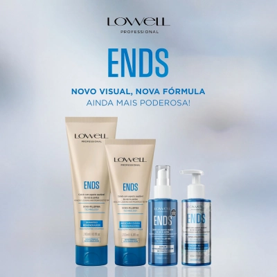 Sérum Regenerador de Pontas Lowell Ends Extra 100ml Produto Sérum Regenerador de Pontas Lowell Ends Extra 100ml