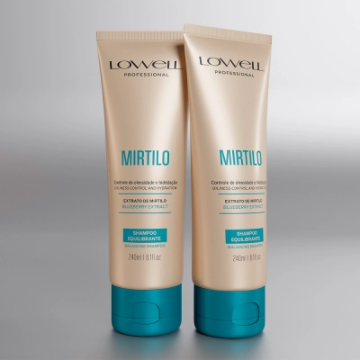 Shampoo Extrato de Mirtilo Lowell 240ml Produto Shampoo Extrato de Mirtilo Lowell 240ml