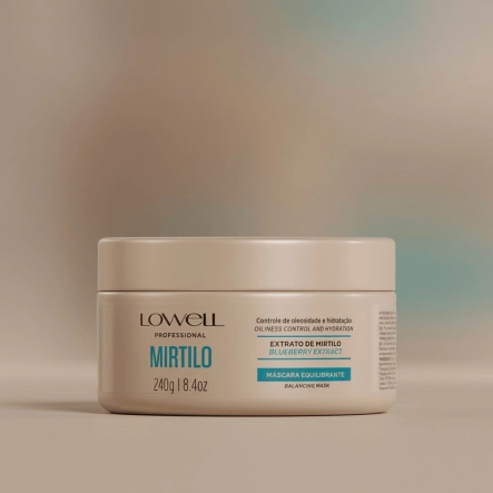Produto: Máscara Capilar Alto Impacto Extrato de Mirtilo Lowell 240g