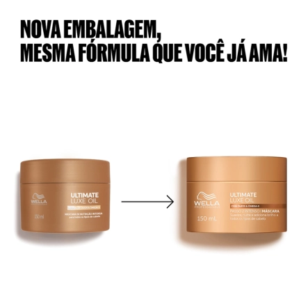 Produto: Máscara Capilar Ultimate Luxe Oil Wella Professionals 150ml