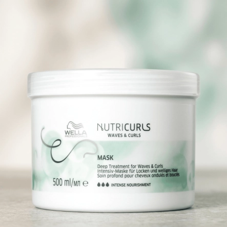 Máscara de Nutrição Wella Professionals Nutricurls 500ml Produto Máscara de Nutrição Wella Professionals Nutricurls 500ml
