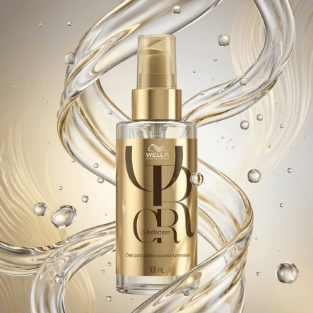 Óleo Capilar Luminous Smoothening Wella Professionals Oil Reflections 100ml Produto Óleo Capilar Luminous Smoothening Wella Professionals Oil Reflections 100ml