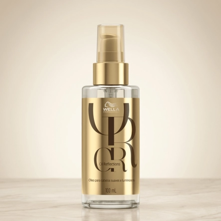 Produto: Óleo Capilar Luminous Smoothening Wella Professionals Oil Reflections 100ml