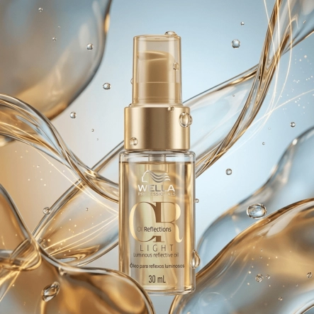 Óleo Capilar Oil Reflections Light Wella Professionals 30ml Produto Óleo Capilar Oil Reflections Light Wella Professionals 30ml