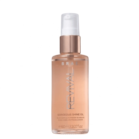Produto: Óleo Capilar Revival Gorgeous Shine Braé 60ml