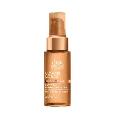 Produto: Óleo Capilar Ultimate Luxe Oil Wella Professionals 30ml