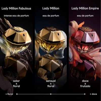 Produto Perfume Feminino Lady Million Fabulous Eau De Parfum Paco Rabanne 50ml