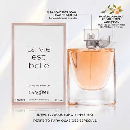 Perfume La Vie Est Belle Eau De Parfum Lancôme Feminino 100ml Produto Perfume La Vie Est Belle Eau De Parfum Lancôme Feminino 100ml