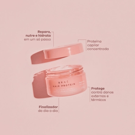 Produto: Proteína Concentrada Leave-in Hair Protein Braé 80g