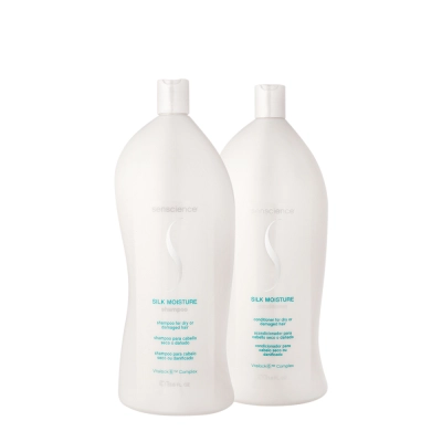 Senscience Silk Moisture Duo Salon (2 Produtos) Produto: Senscience Silk Moisture Duo Salon (2 Produtos)