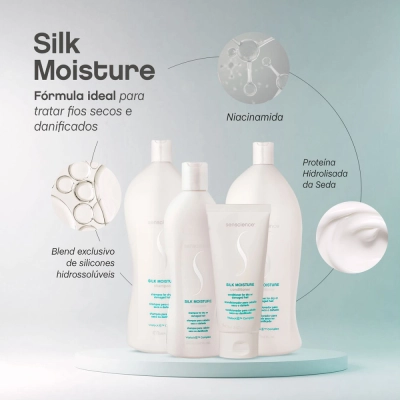 Shampoo Silk Moisture Senscience 1 Litro Produto Shampoo Silk Moisture Senscience 1 Litro