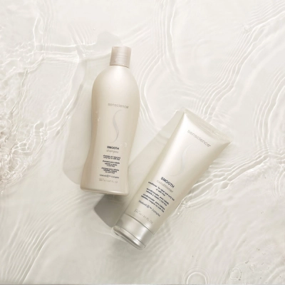 Kit Shampoo 280ml e Condicionador 240ml Senscience Smooth Home Care Produto Kit Shampoo 280ml e Condicionador 240ml Senscience Smooth Home Care