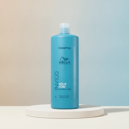 Produto Shampoo Aqua Pure Wella Professionals Invigo 1 Litro