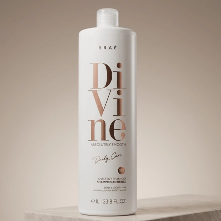 Shampoo Divine Anti-frizz Braé 1 Litro Produto Shampoo Divine Anti-frizz Braé 1 Litro