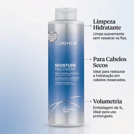 Produto: Shampoo Hidratante Joico Moisture Recovery Smart Release 1L