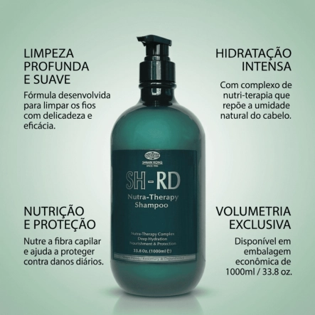 Shampoo Nutra Therapy N.P.P.E. SH-RD 1 Litro Produto Shampoo Nutra Therapy N.P.P.E. SH-RD 1 Litro