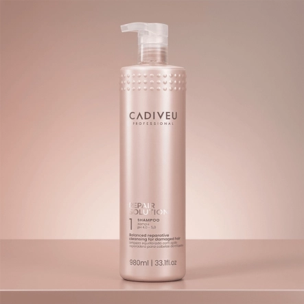 Produto Shampoo Reparador Cadiveu Professional Repair Solution 980ml