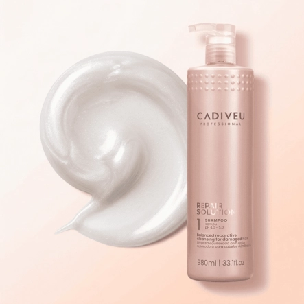 Produto Shampoo Reparador Cadiveu Professional Repair Solution 980ml