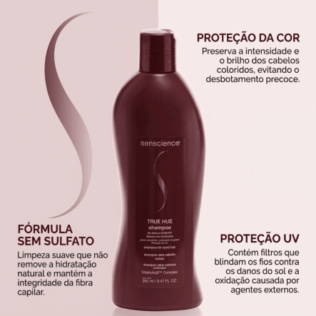 Produto Shampoo Senscience True Hue 280ml