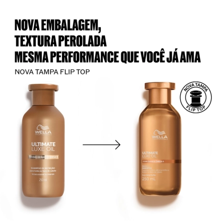 Shampoo Ultimate Luxe Oil Wella Professionals 250ml Produto Shampoo Ultimate Luxe Oil Wella Professionals 250ml