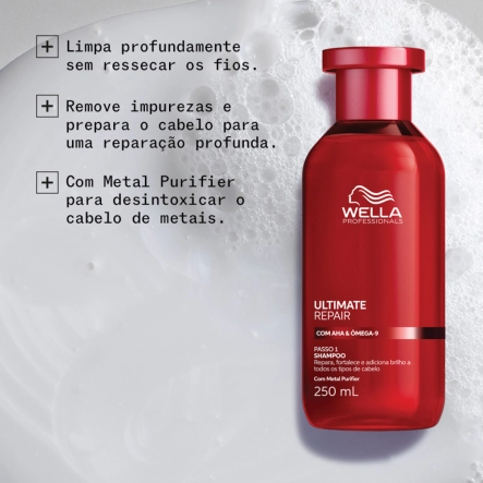 Produto Shampoo Ultimate Repair Wella Professionals 250ml