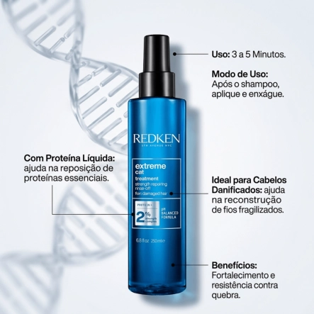 Tratamento Reconstrutor Extreme Cat Redken 200ml Produto Tratamento Reconstrutor Extreme Cat Redken 200ml