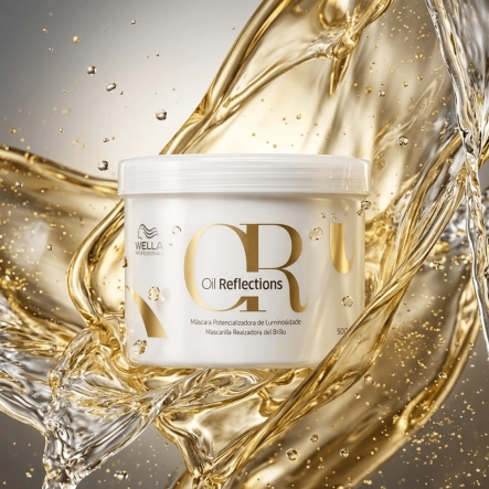 Wella Professionals Oil Reflections Luminous Reboost Máscara Capilar 500ml Produto Wella Professionals Oil Reflections Luminous Reboost Máscara Capilar 500ml
