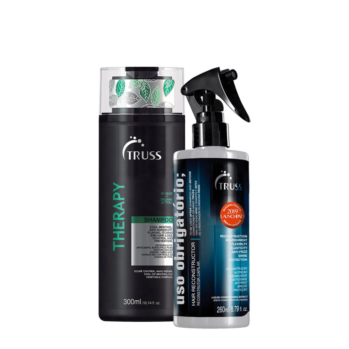 Thumbnail Truss_Therapy_Shampoo_Anticaspa_Uso_Obrigatorio_Fluido_Leavein_Evas_1