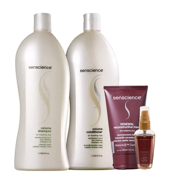 Thumbnail Kit_Senscience_Volume_Duo_1L_Renewal_Mask_150ml_True_Hue_Color_Oleo_55ml_Evas_1