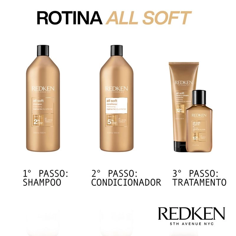 Thumbnail Redken_All_Soft_Shampoo_1L_Evas_4 Thumbnail Redken_All_Soft_Shampoo_1L_Evas_4