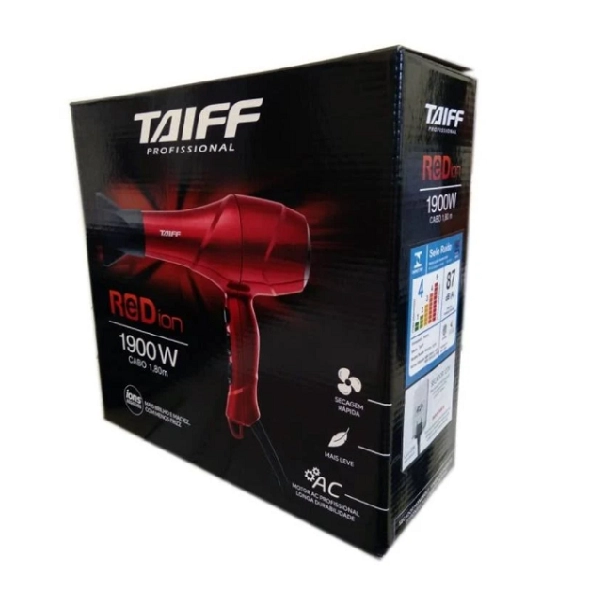 Thumbnail Taiff_Secador_de_Cabelo_Red_Ion_1900W_110V_Evas_3