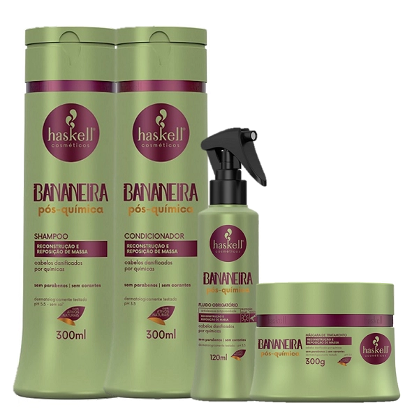 Thumbnail Haskell_Bananeira_Duo_300ml_Fluido_120ml_e_Mascara_300g_Evas_1