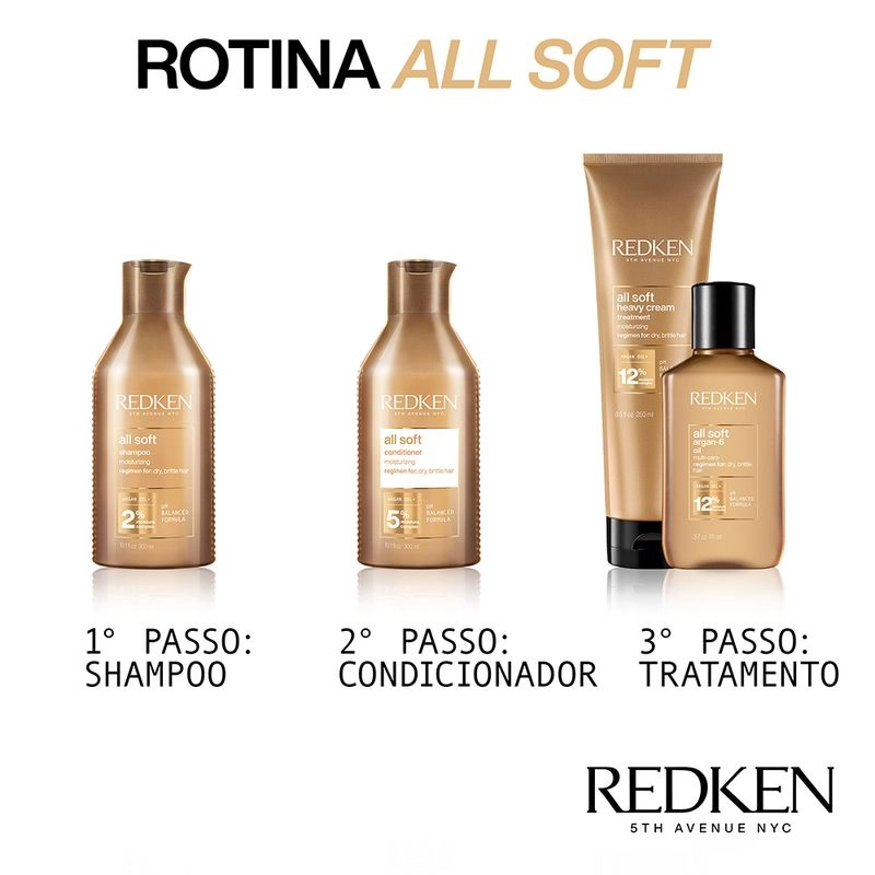 Thumbnail Redken_All_Soft_Condicionador_300ml_Evas_4 Thumbnail Redken_All_Soft_Condicionador_300ml_Evas_4