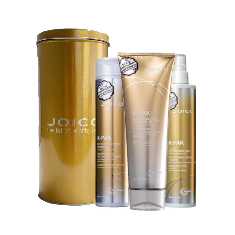 Thumbnail Joico_KPAK_Trio_Shampoo_Condicionador_Spray_Evas_Lata_1
