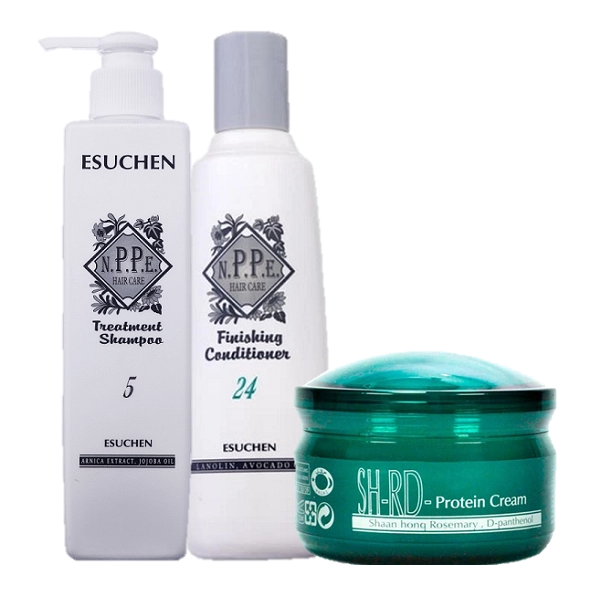 Thumbnail Kit_NPPE_Herbal_N_5_Treatment_Shampoo_N_24_Condicionador_250ml_Protein_Cream_150ml_Evas_1 Thumbnail Kit_NPPE_Herbal_N_5_Treatment_Shampoo_N_24_Condicionador_250ml_Protein_Cream_150ml_Evas_1