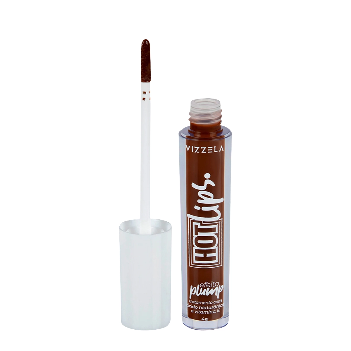 Thumbnail Vizzela_Hot_Lips_Brown_Gloss_Labial_4g_Evas_1