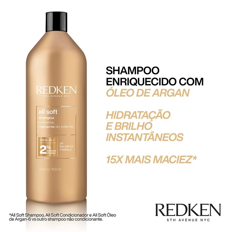 Thumbnail Redken_All_Soft_Shampoo_1L_Evas_2 Thumbnail Redken_All_Soft_Shampoo_1L_Evas_2