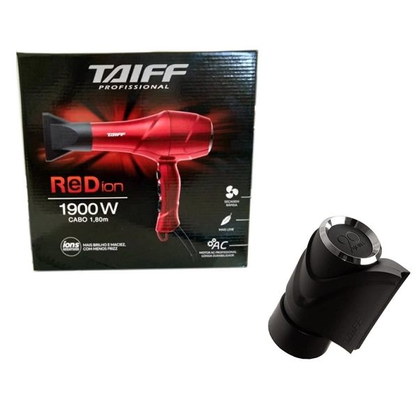 Thumbnail Taiff_Secador_de_Cabelo_Red_Ion_1900W_110V_Bico_90_Graus_Evas_1
