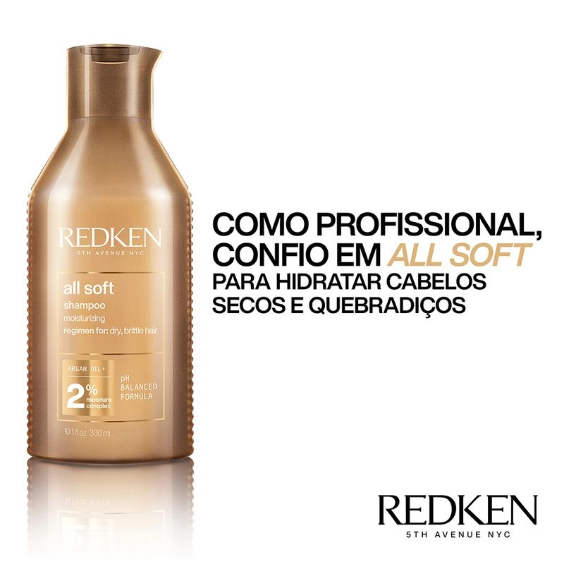 Thumbnail Redken_All_Soft_Shampoo_300ml_Evas_5 Thumbnail Redken_All_Soft_Shampoo_300ml_Evas_5