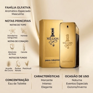 Thumbnail Perfume_1_Million_Paco_Rabanne_Eau_De_Toilette_Masculino_200ml-6 Thumbnail Perfume_1_Million_Paco_Rabanne_Eau_De_Toilette_Masculino_200ml-6